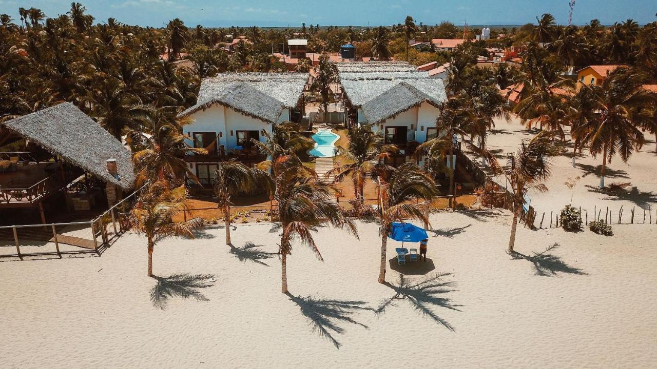 Ap. Peixe Boi Pe Na Areia Com Vista Frontal E Total Para O Mar Barra Grande  Exteriör bild