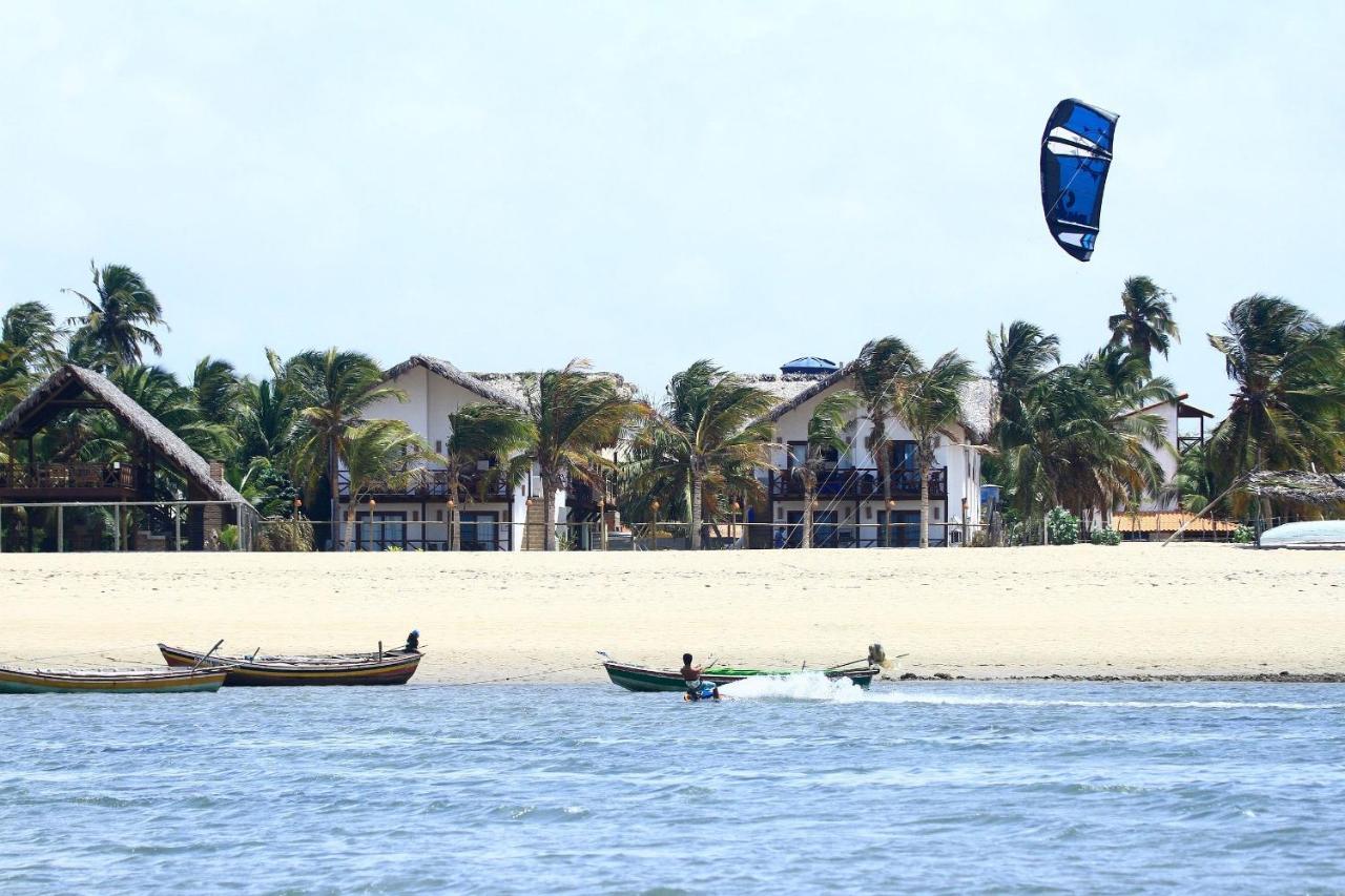 Ap. Peixe Boi Pe Na Areia Com Vista Frontal E Total Para O Mar Barra Grande  Exteriör bild