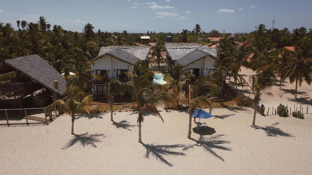 Ap. Peixe Boi Pe Na Areia Com Vista Frontal E Total Para O Mar Barra Grande  Exteriör bild