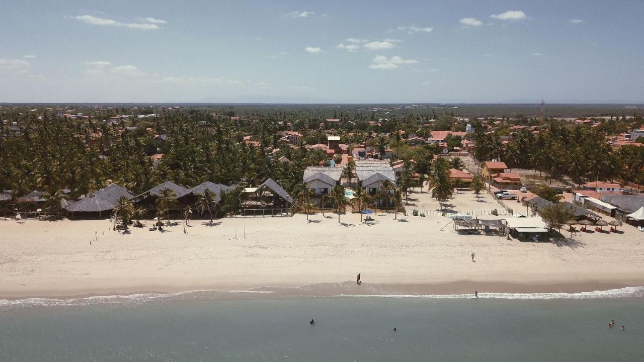 Ap. Peixe Boi Pe Na Areia Com Vista Frontal E Total Para O Mar Barra Grande  Exteriör bild