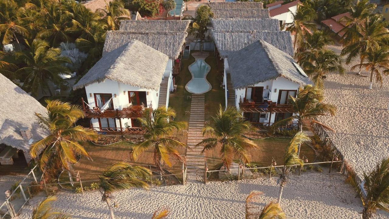 Ap. Peixe Boi Pe Na Areia Com Vista Frontal E Total Para O Mar Barra Grande  Exteriör bild